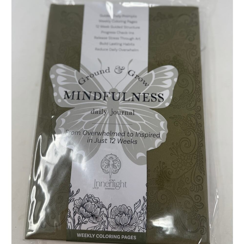 Innerlight Compass Ground & Grow Mindfulness Daily Journal Weekly Coloring Pages